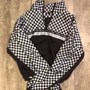 Checkers hype pull over light jacket